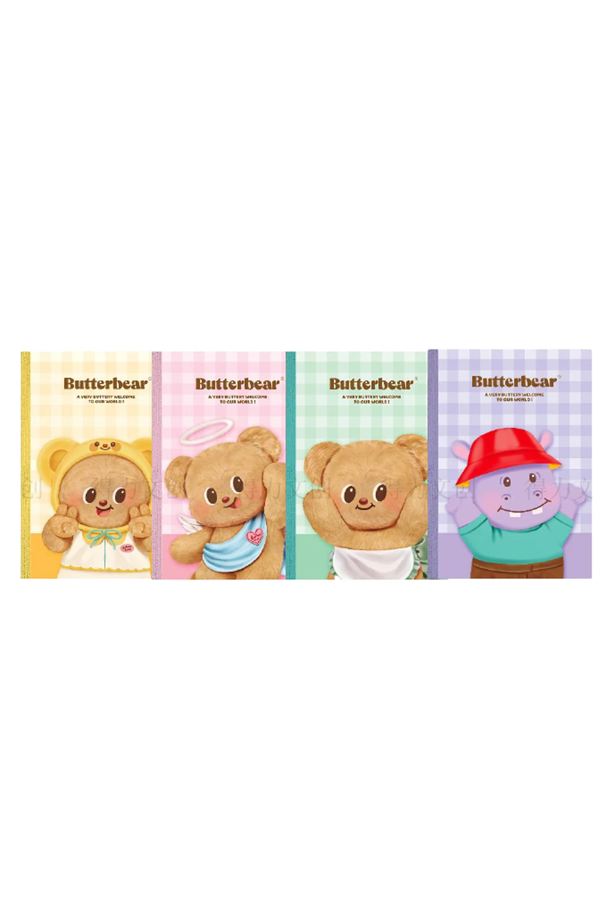 Butterbear Serisi A5 Spiralli Defter