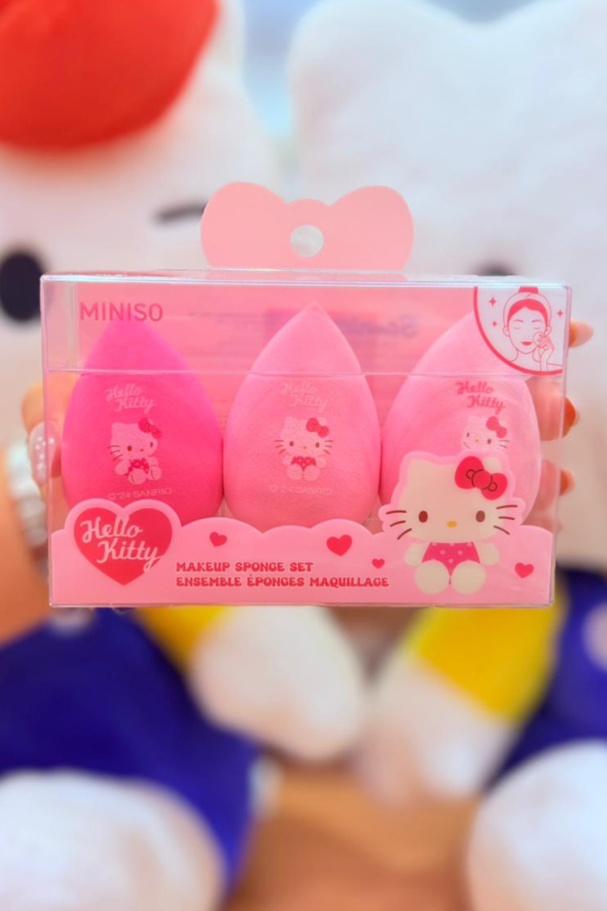 Sanrio Lisanslı Makyaj Süngeri - Hello Kitty
