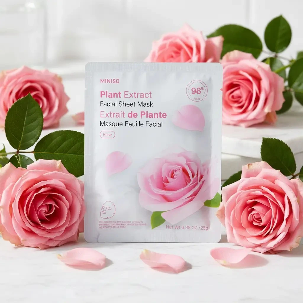 Bitki Özlü Yüz Maskesi (Gül)