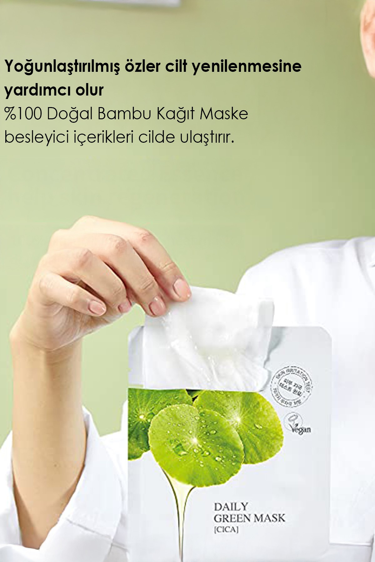 YADAH Daily Green Mask - Cica