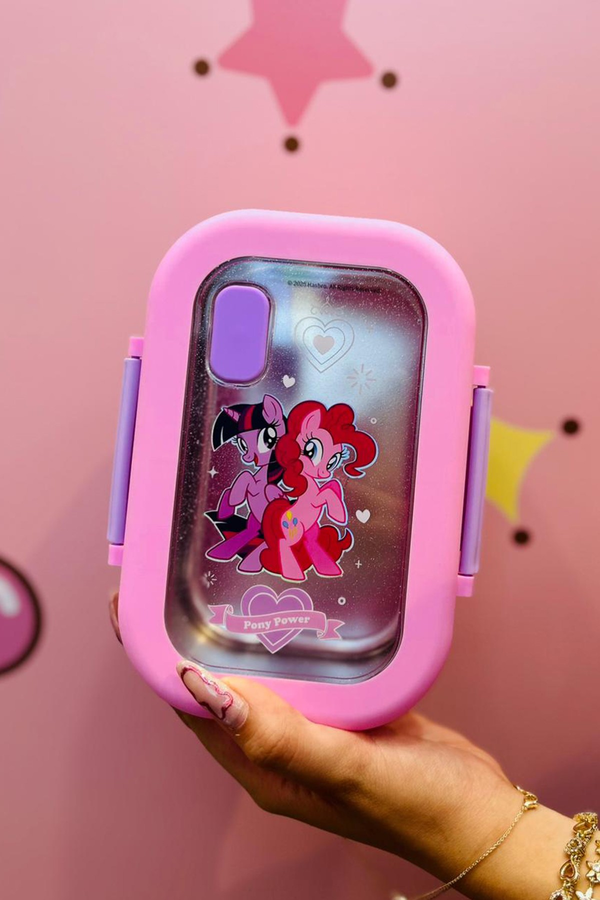 My Little Pony Lisanslı Yemek Kabı 860 ml (Pembe)