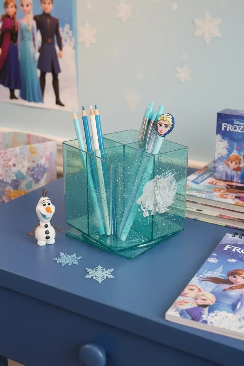Disney Frozen Lisanslı Masa Üstü Kalemlik