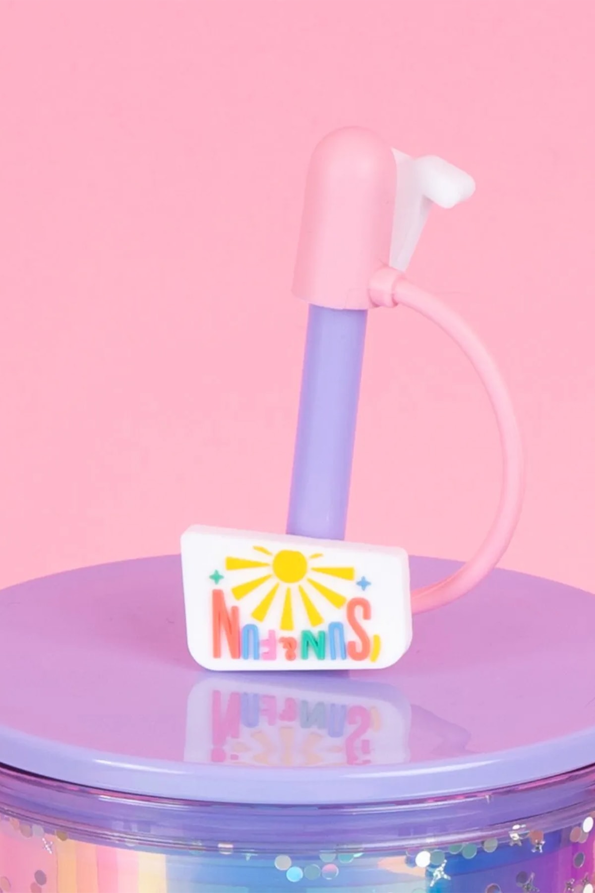 We Bare Bears Lisanslı Çift Cidarlı Pipetli Şişe (800Ml) - Kutup Ayısı (Outlet)