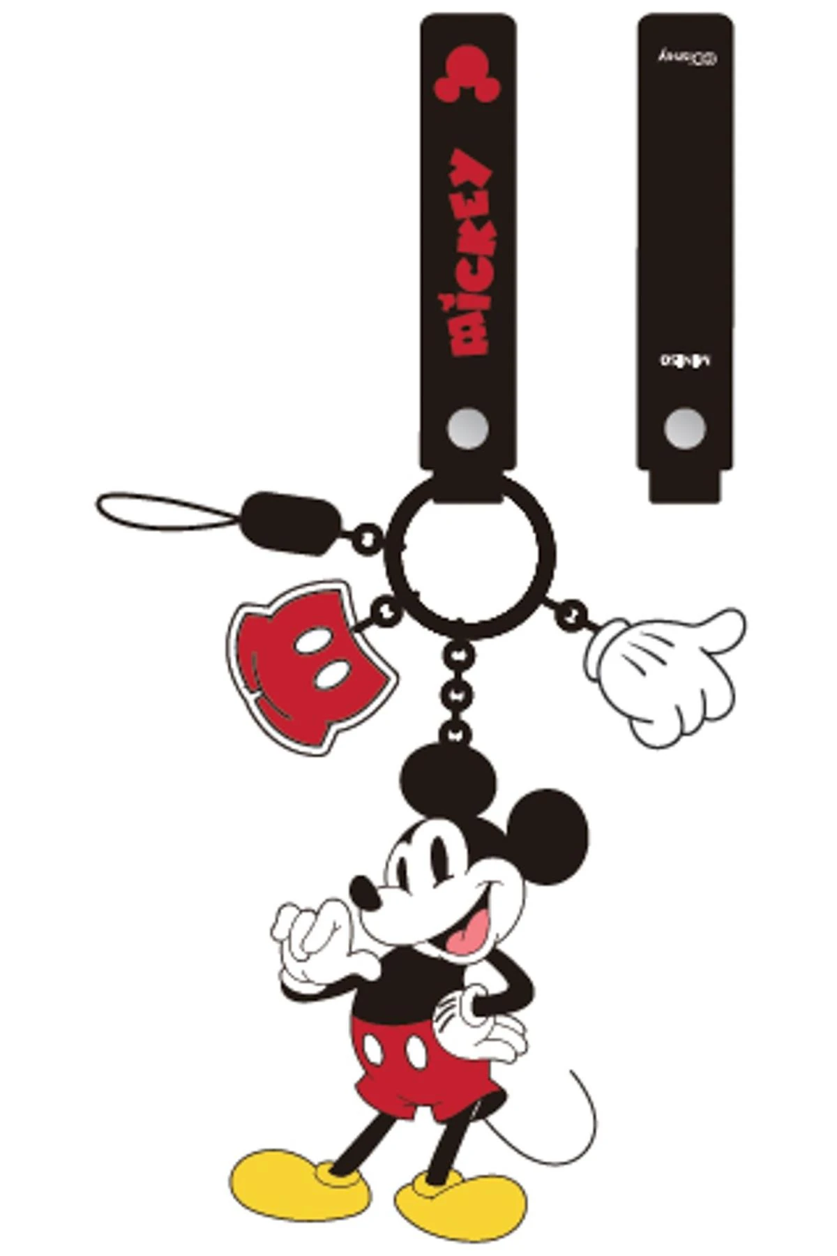 Mickey Mouse Lisanslı Figürlü Telefon İpi - Mickey