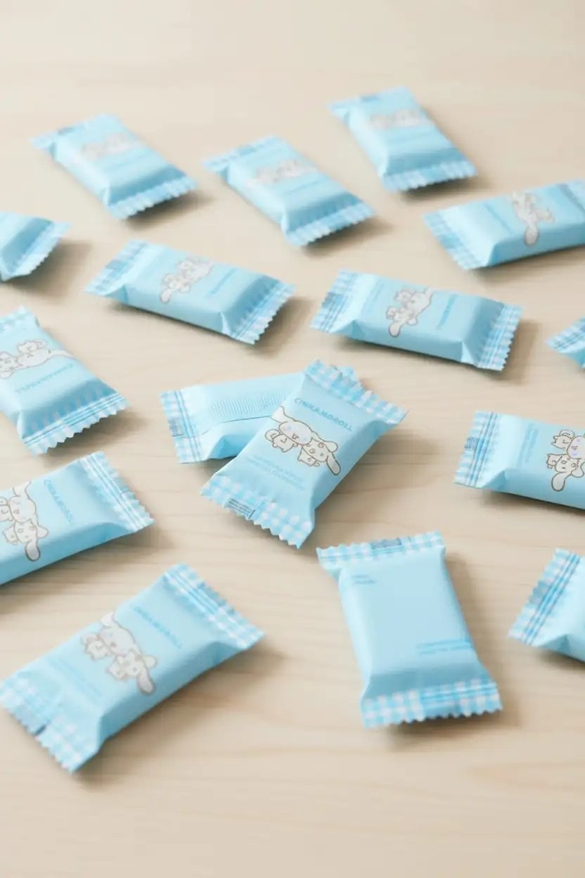 Sanrio Lisanslı Cinnamoroll Sıkıştırılmış Havlu (25 adet)