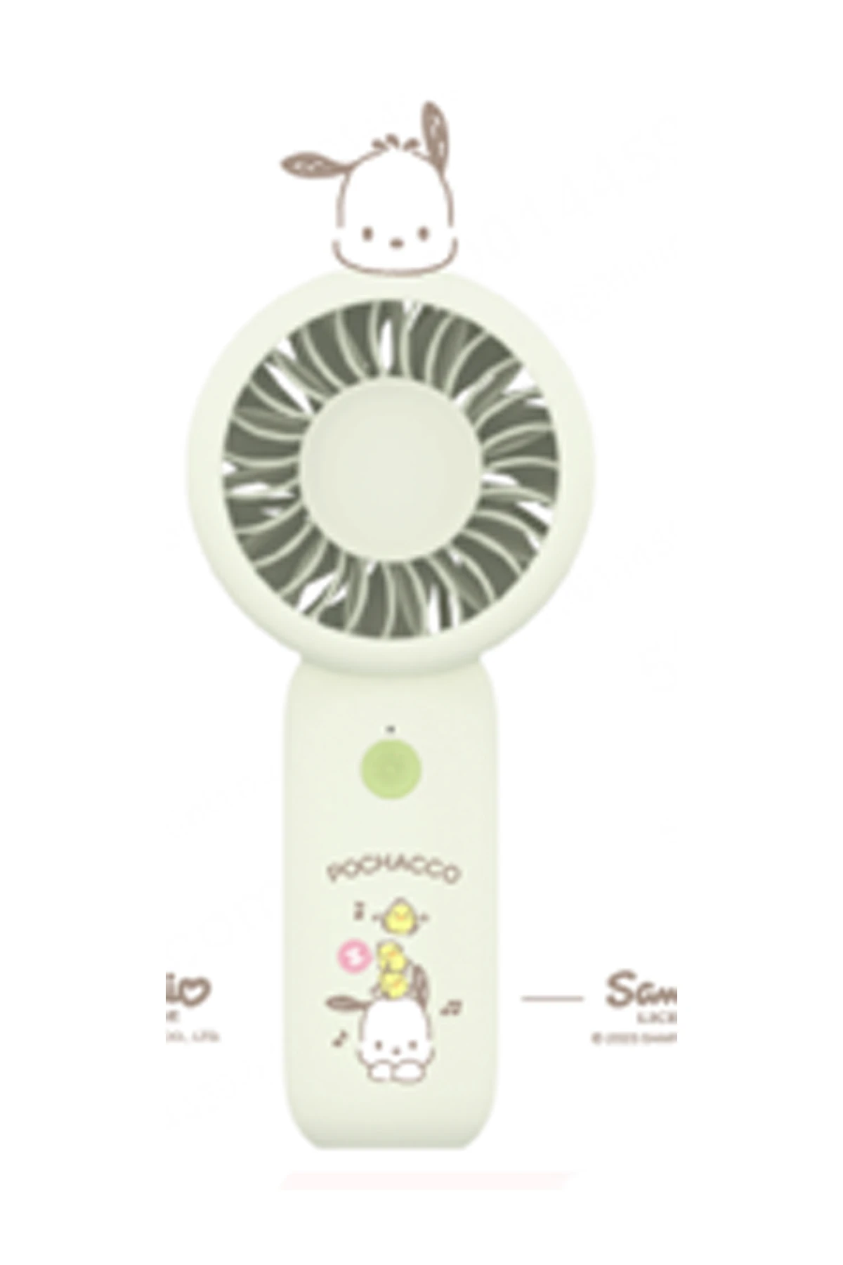 Sanrio Lisanslı Pochacco 1200mAh mini fan