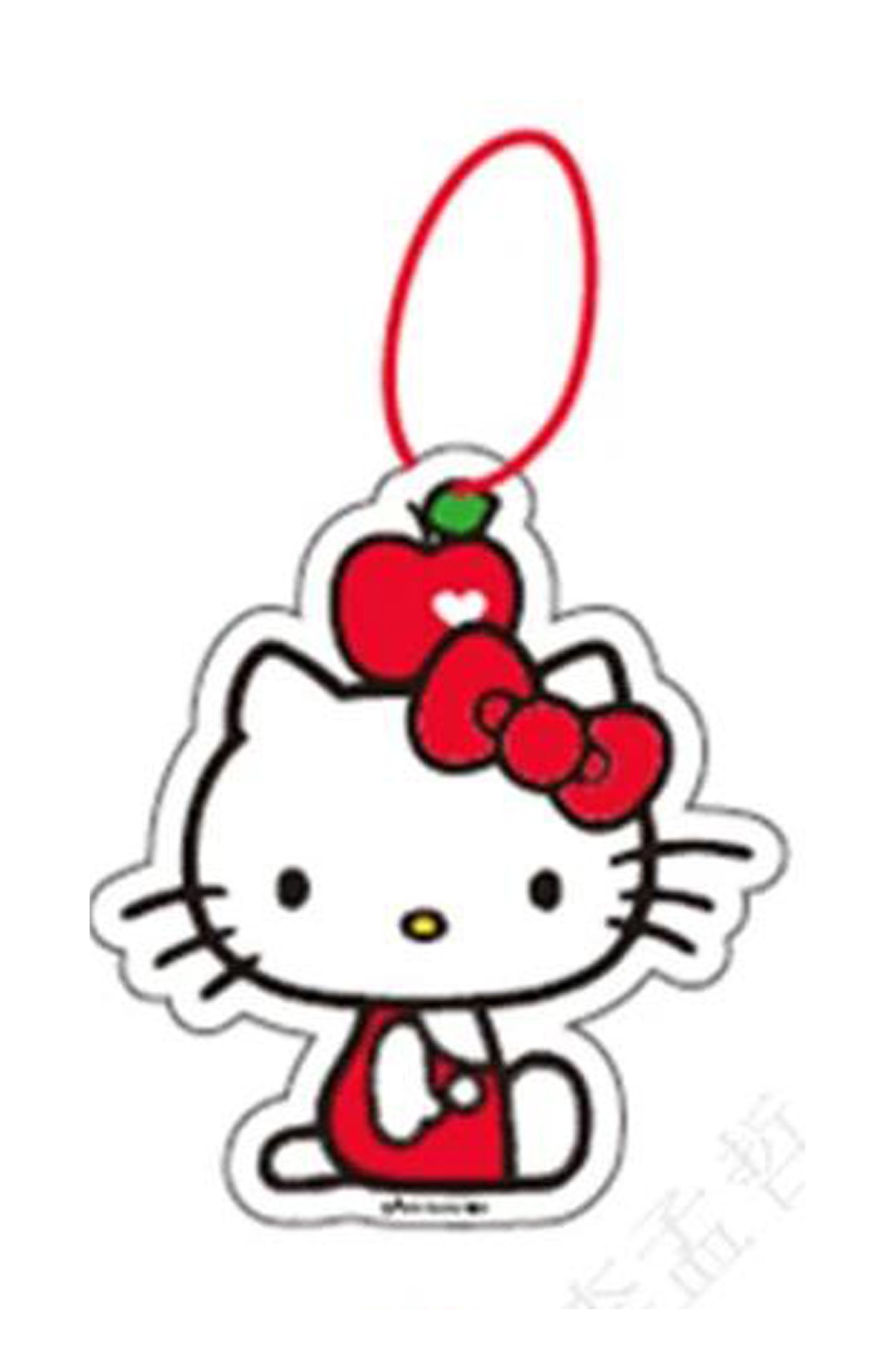 Hello Kitty Lisanslı Elma Araba Kokusu - Taze Ve Sevimli