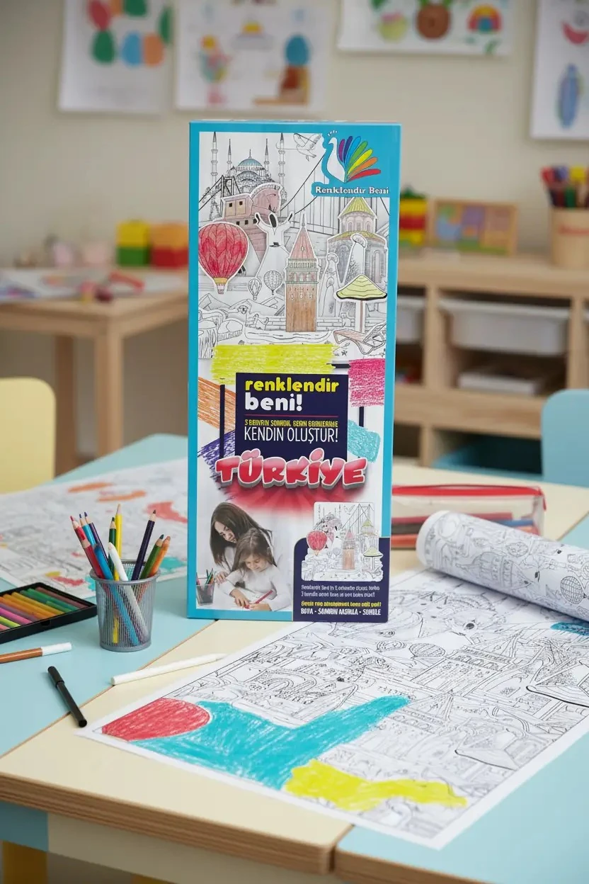 Rb Türkiye Boyama Sahnesi – Kültürel Simge & Detaylı Dev Boyama Aktivitesi