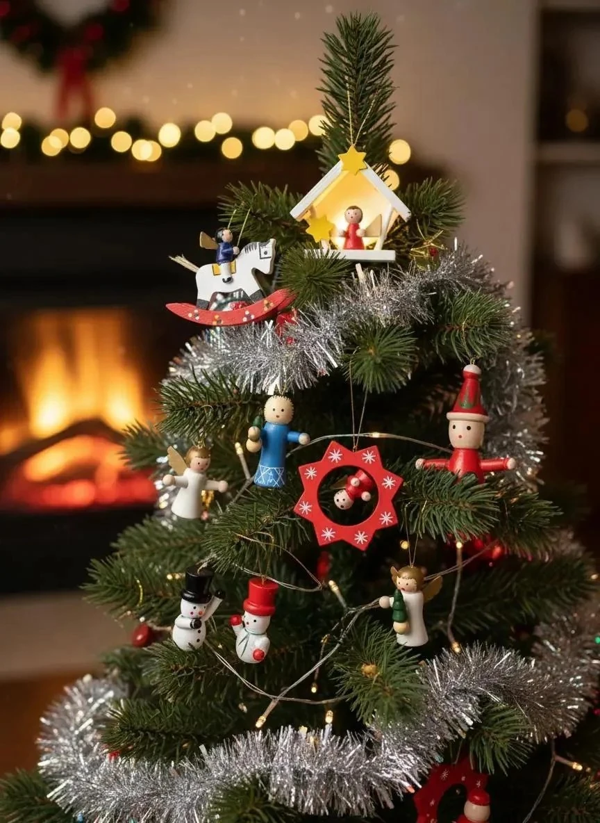 Waldern 12li Dekoratif Yılbaşı Süs Paketi