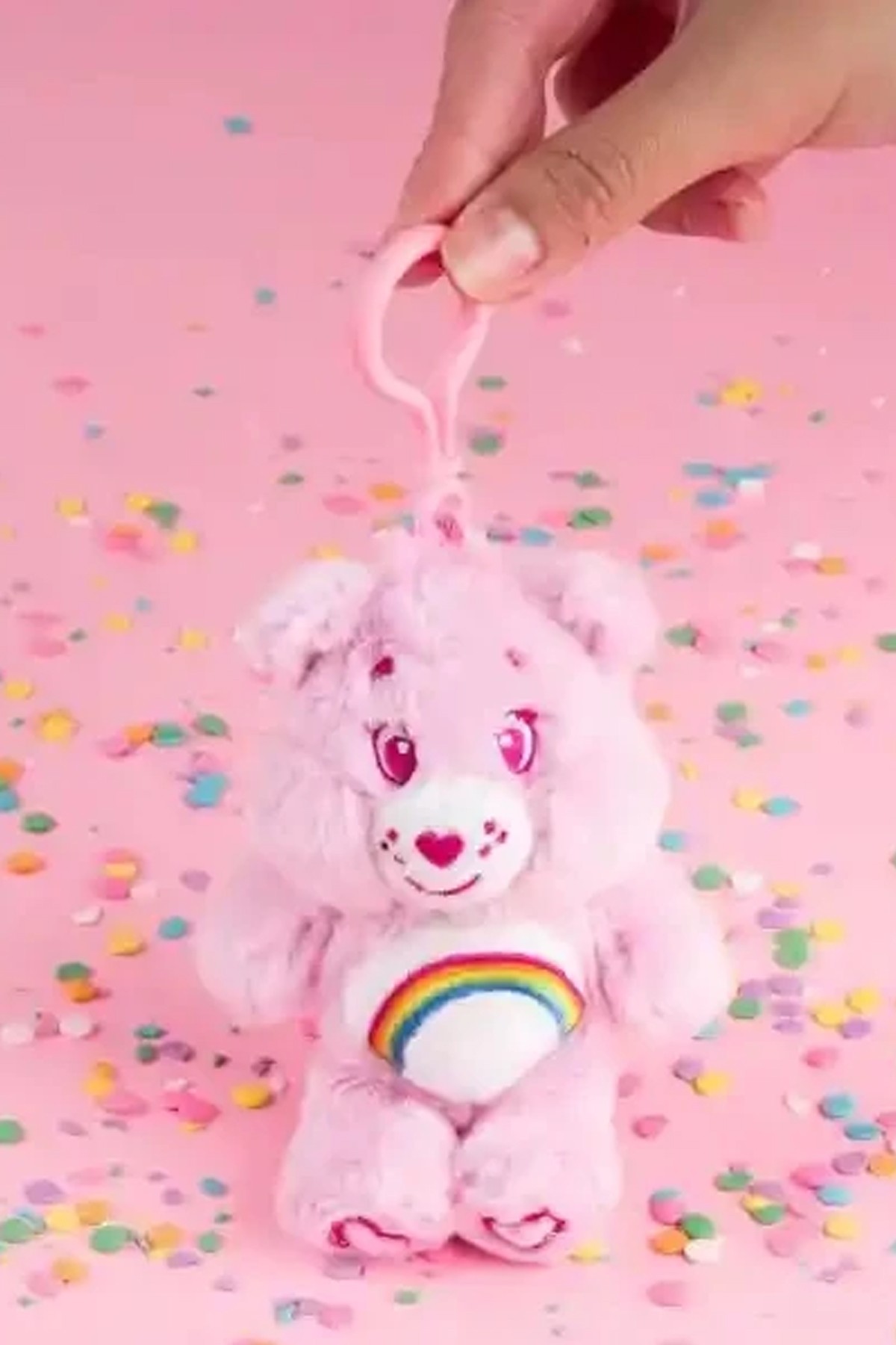 Care Bears Lisanslı Peluş Çanta Süsü Anahtarlık (Cheer)