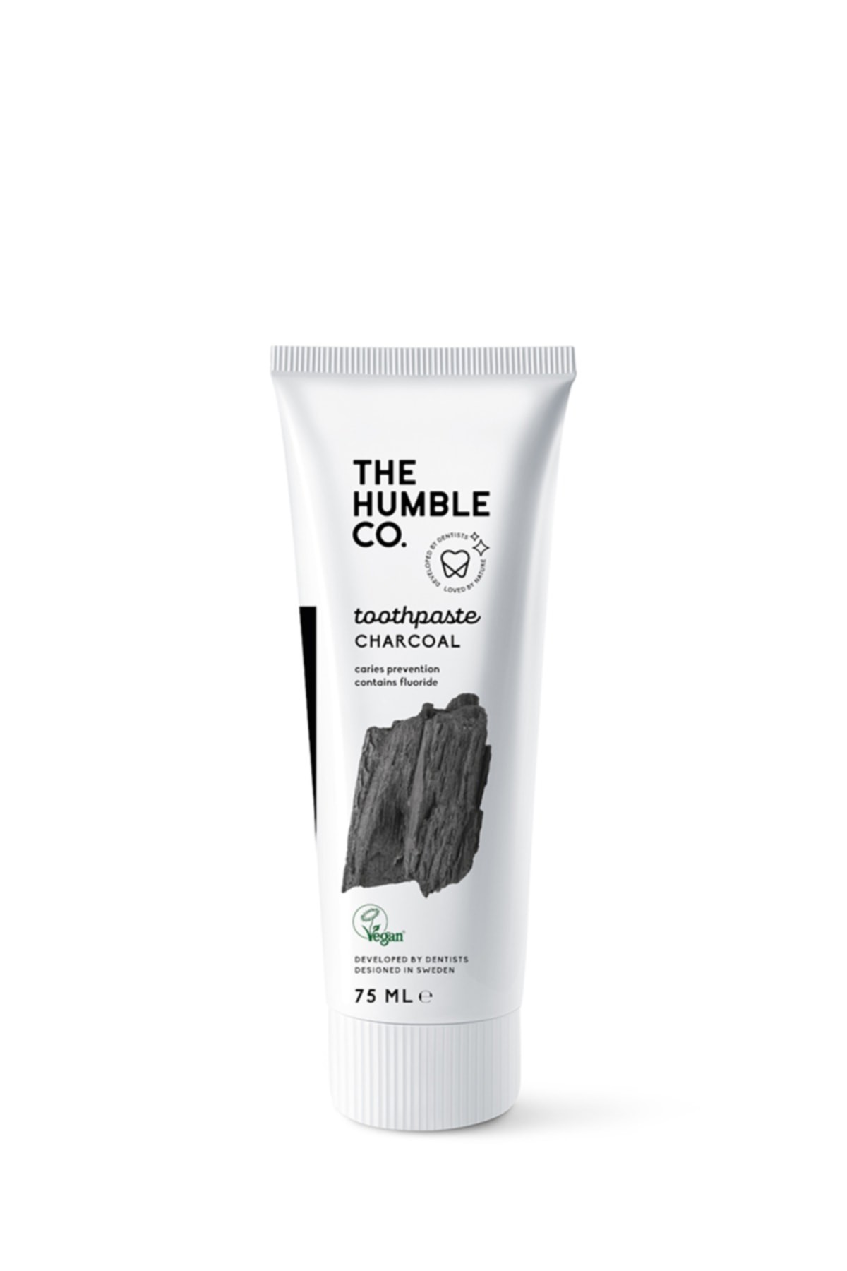 Humble Brush Doğal & Vegan Kömürlü Diş Macunu Beyazlatma Etkisi 75 ml