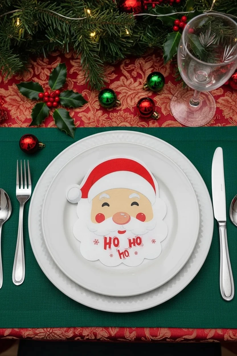 Yılbaşı Figürlü Peçete