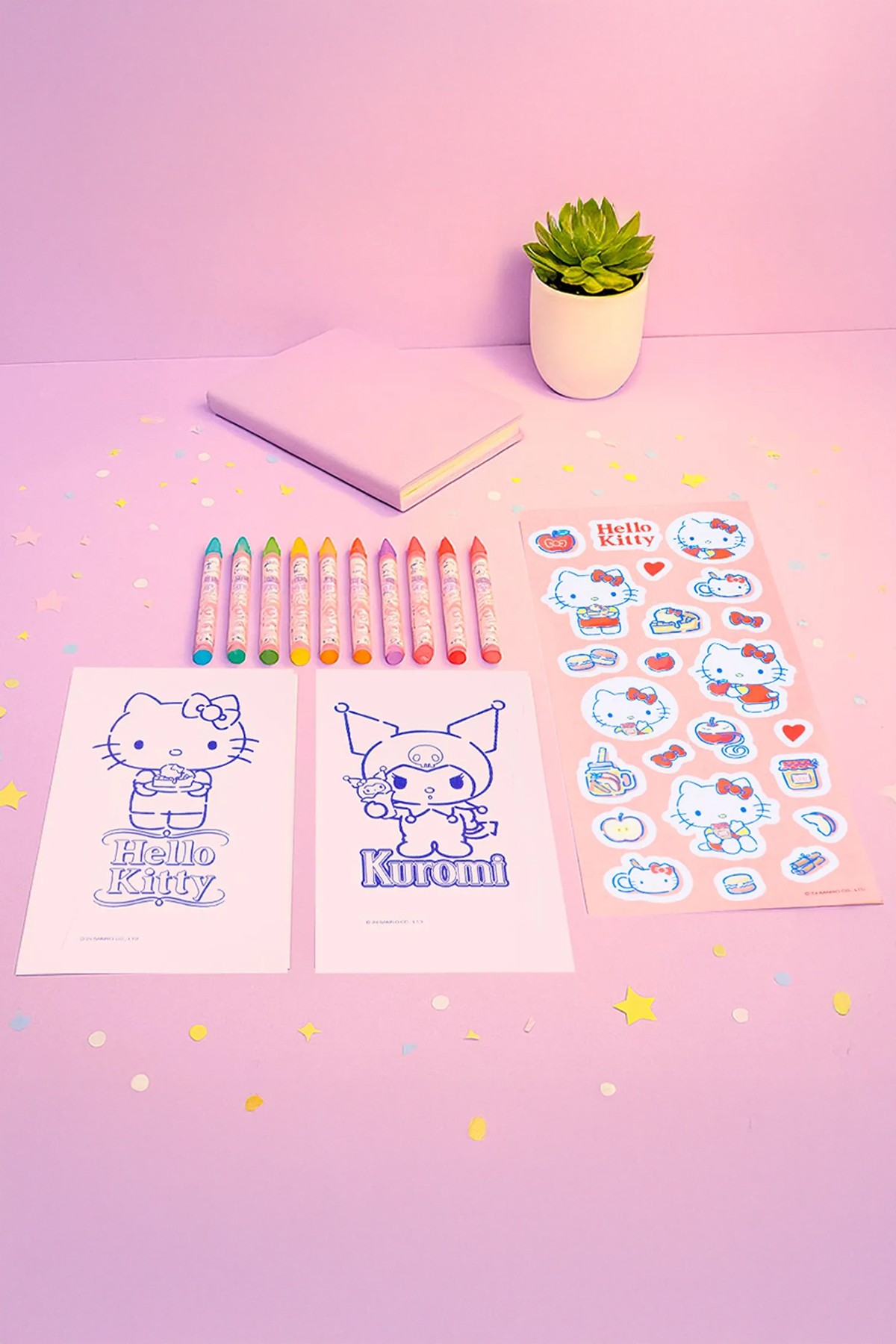 Sanrio Lisanslı Tatlı Serisi Sanrio Karakterli Kendin Yap Boyama Seti