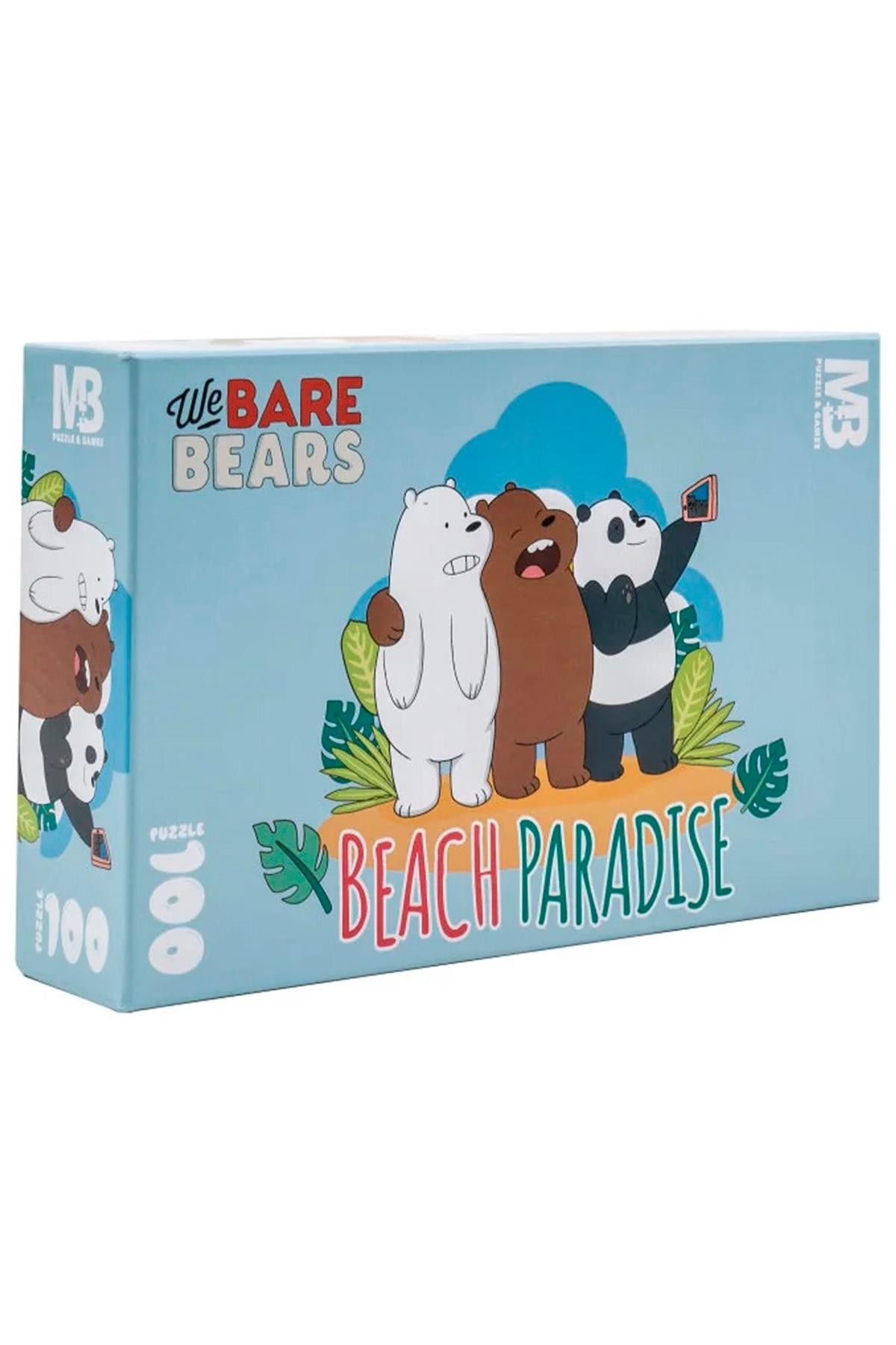 We Bare Bears Lisanslı Puzzle 100 Parça