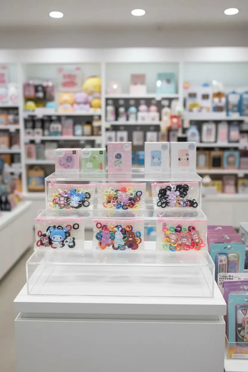 Çantalı Çocuk Lastik Toka Seti – Renkli Ve Pratik Tasarım