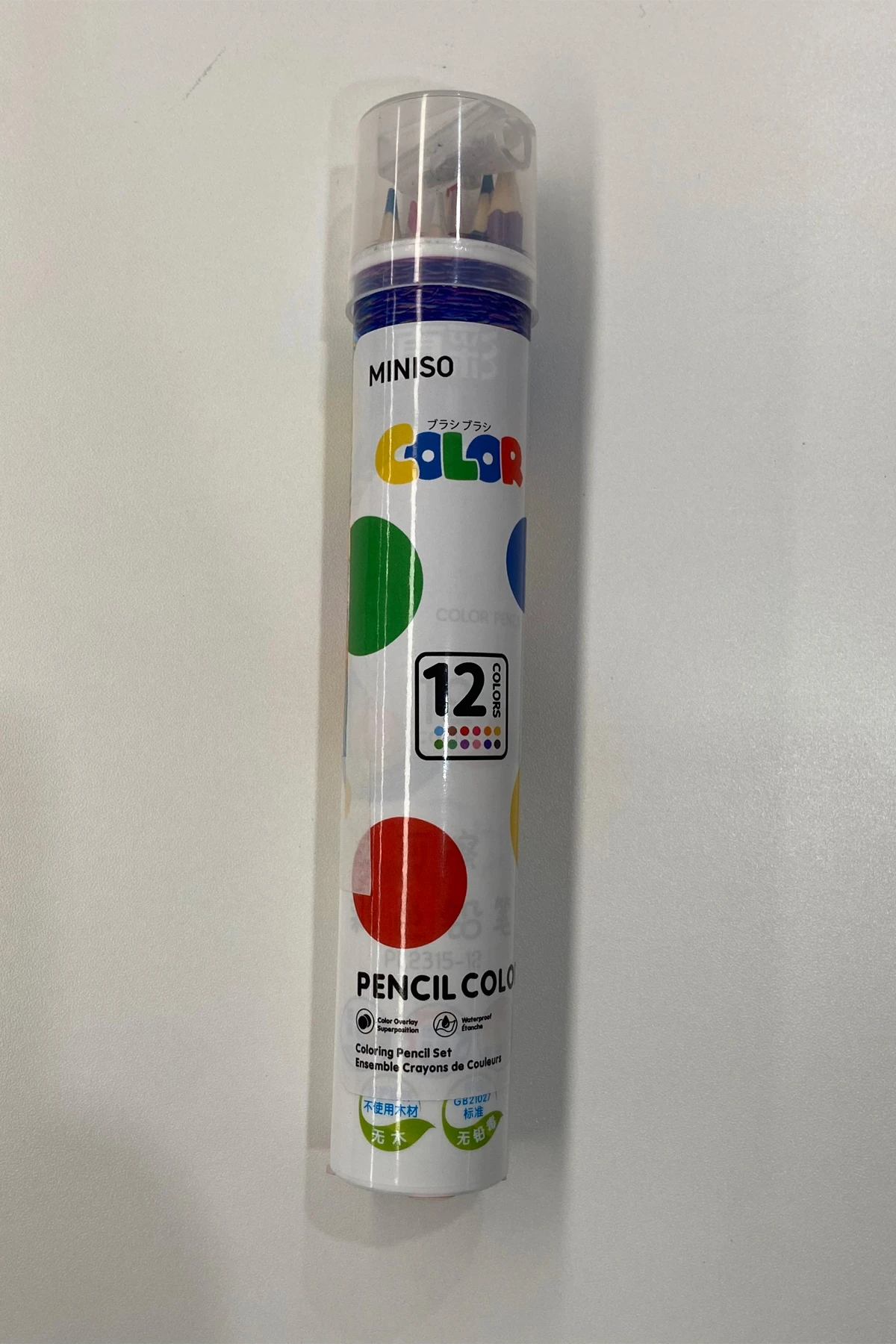 Polka Dot Serisi Silinebilir Boyama Kalemi Seti (12 Renk)