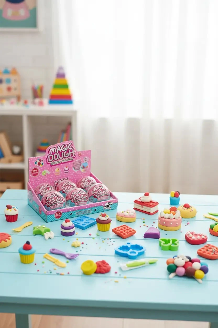 Miniso Lisanslı Tatlı Renkli Kil Blind Box – Sürpriz Top 10 Cm
