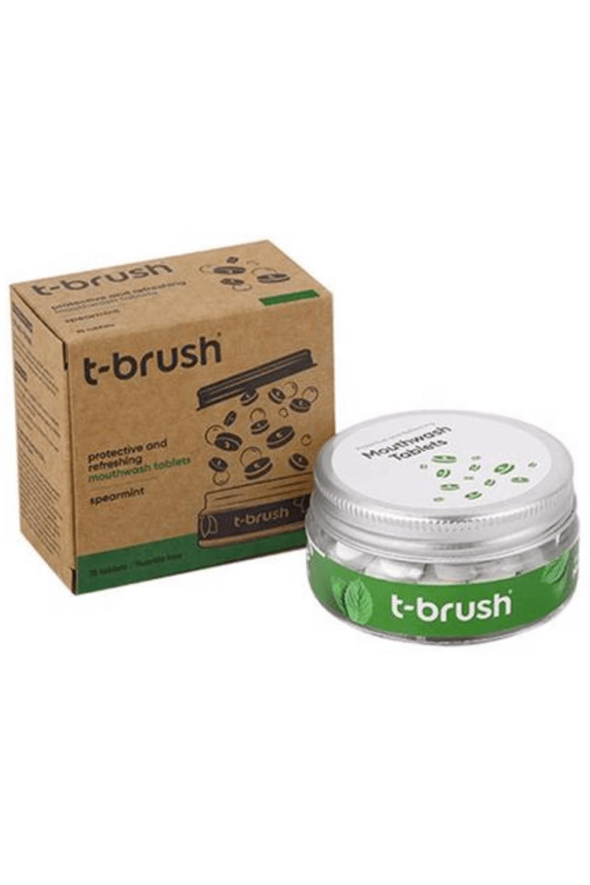 T-Brush Nane Aromalı Ağız Çalkalama Tableti Florürlü