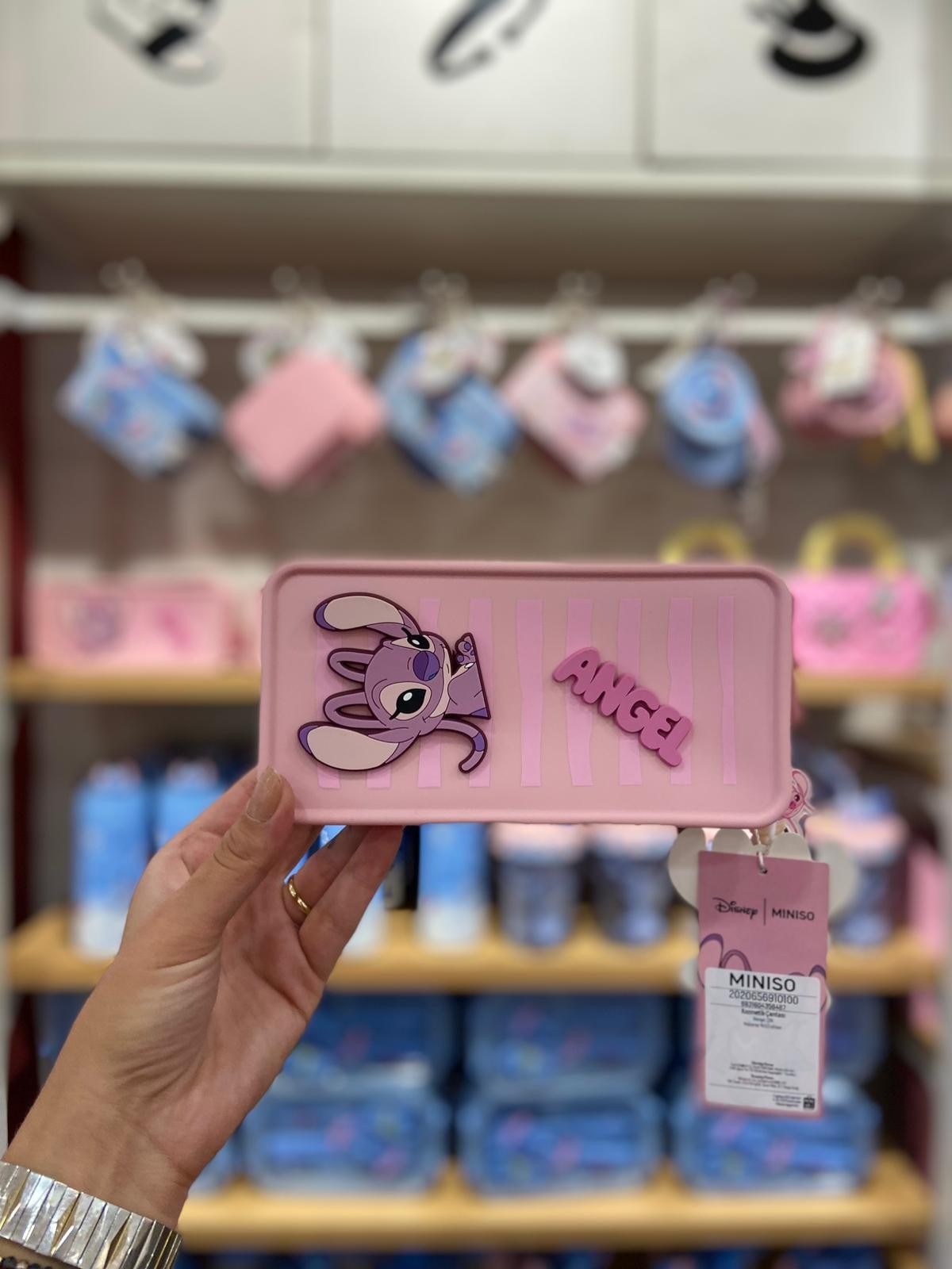 Disney Lilo&Stitch Lisanslı Silikon Kozmetik Çantası