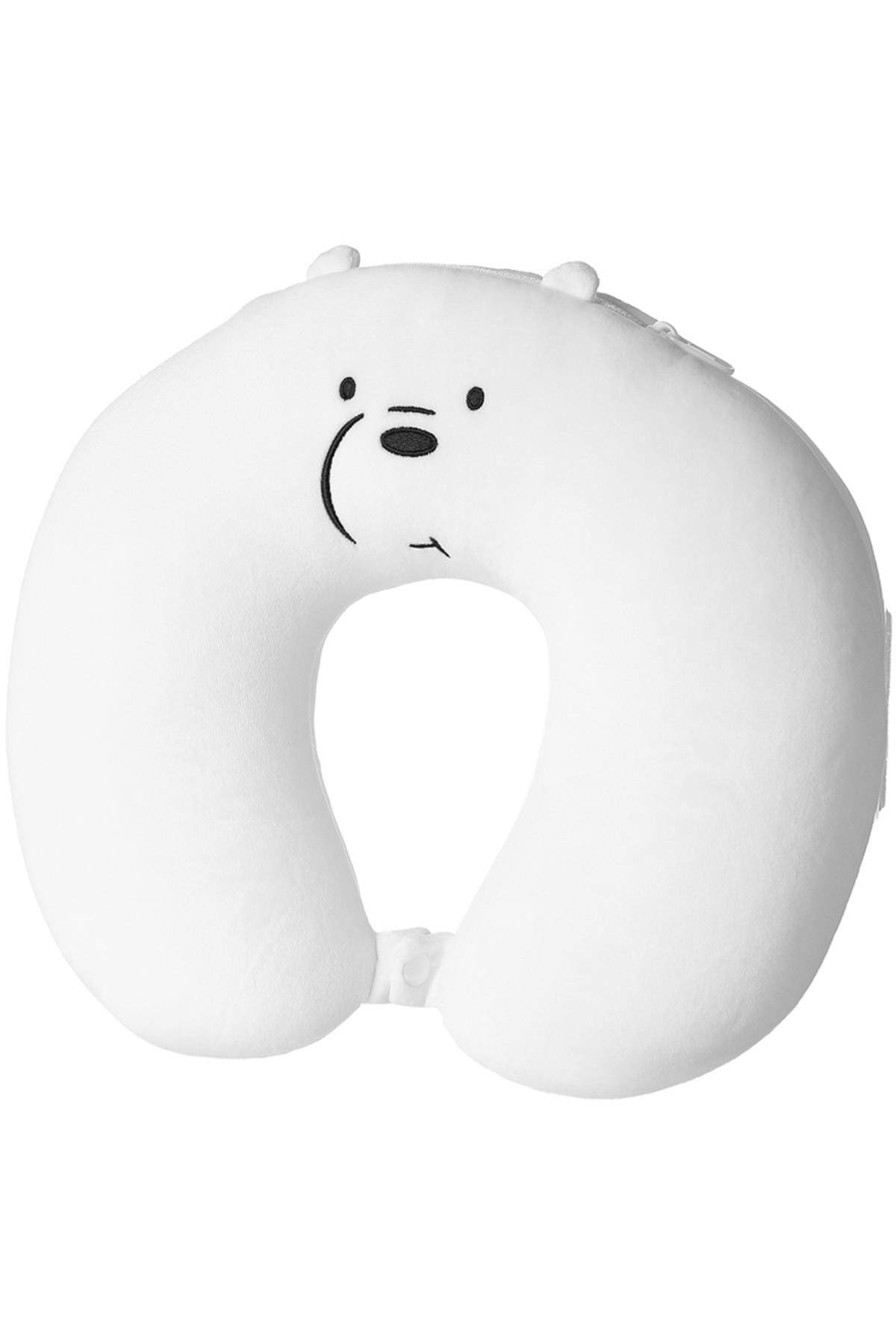 We Bare Bears Lisanslı Oyuncağa Dönüşen Boyun Yastığı (Outlet)