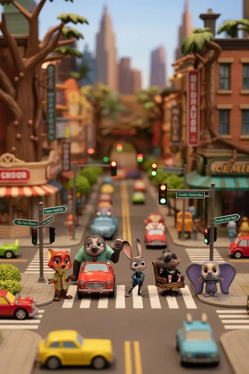 Disney Zootropolis Lisanslı Sürpriz Figürlü Kutu - Blind Box