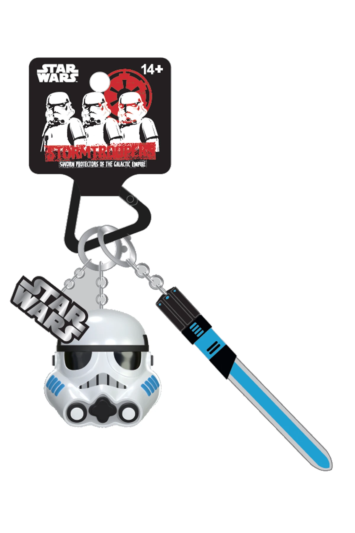 Star Wars Lisanslı LED Işıklı Anahtarlık (Beyaz)