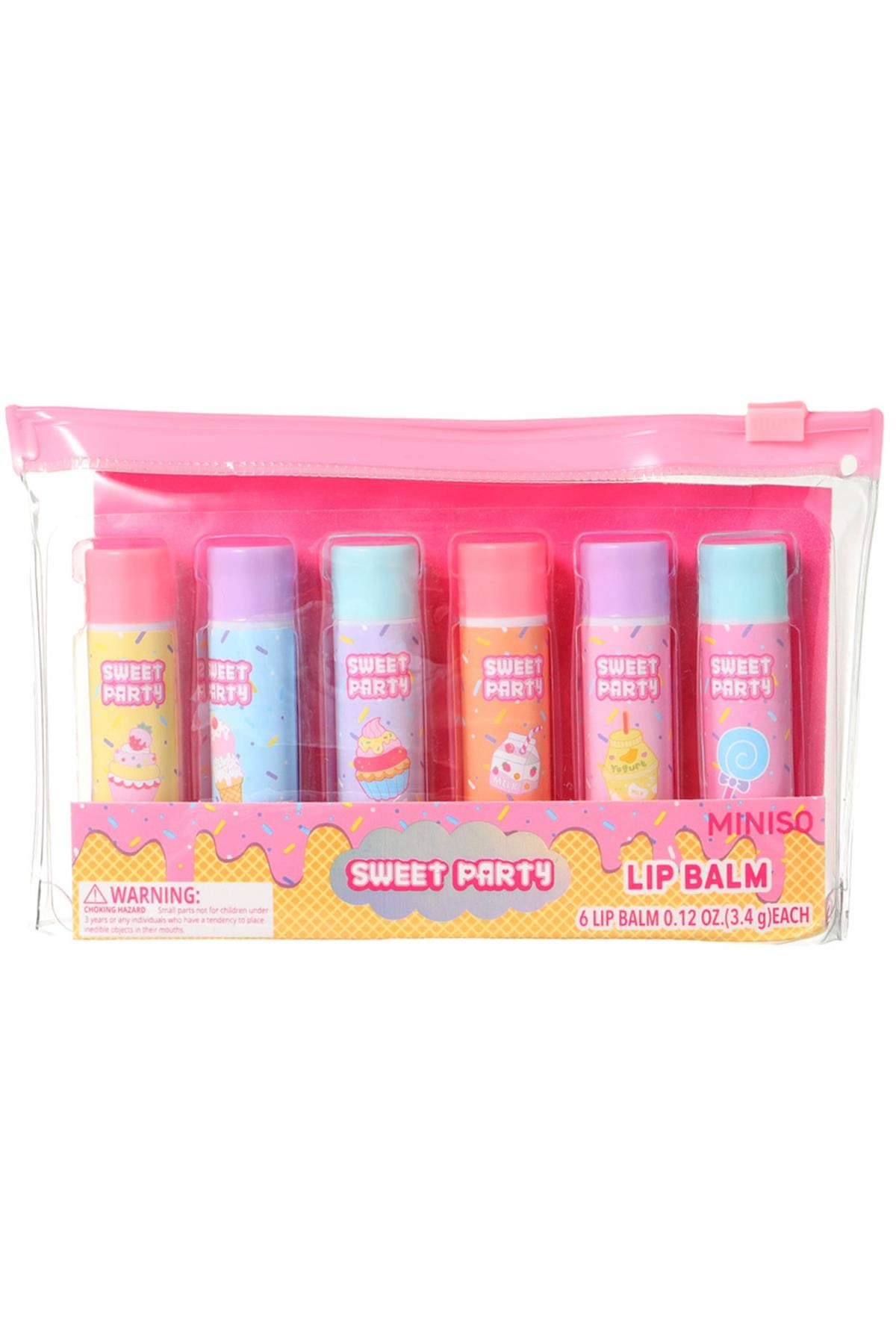 Tatlı Temalı Lip Balm Seti (6 adet)