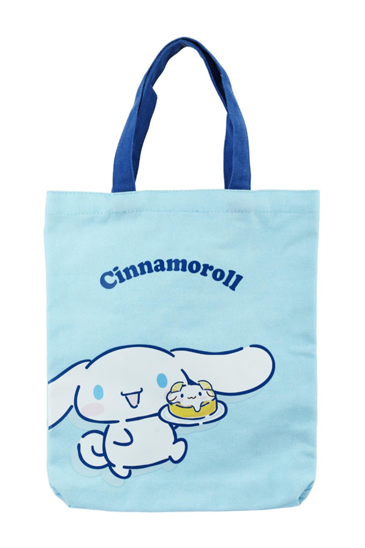 Sanrio Lisanslı Bez Alışveriş Çantası - Cinnamoroll