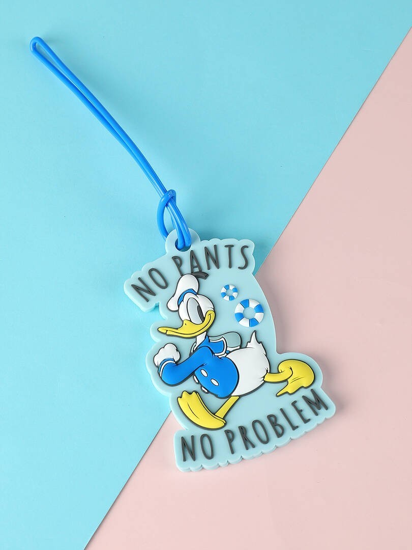 Donald Duck Figür Bagaj Etiketi