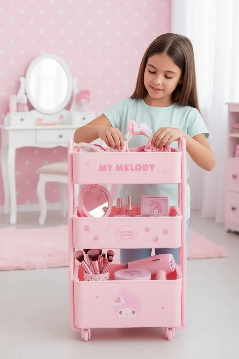 My Melody Tekerlekli El Arabası – Masa Üstü Organizer | Miniso TR