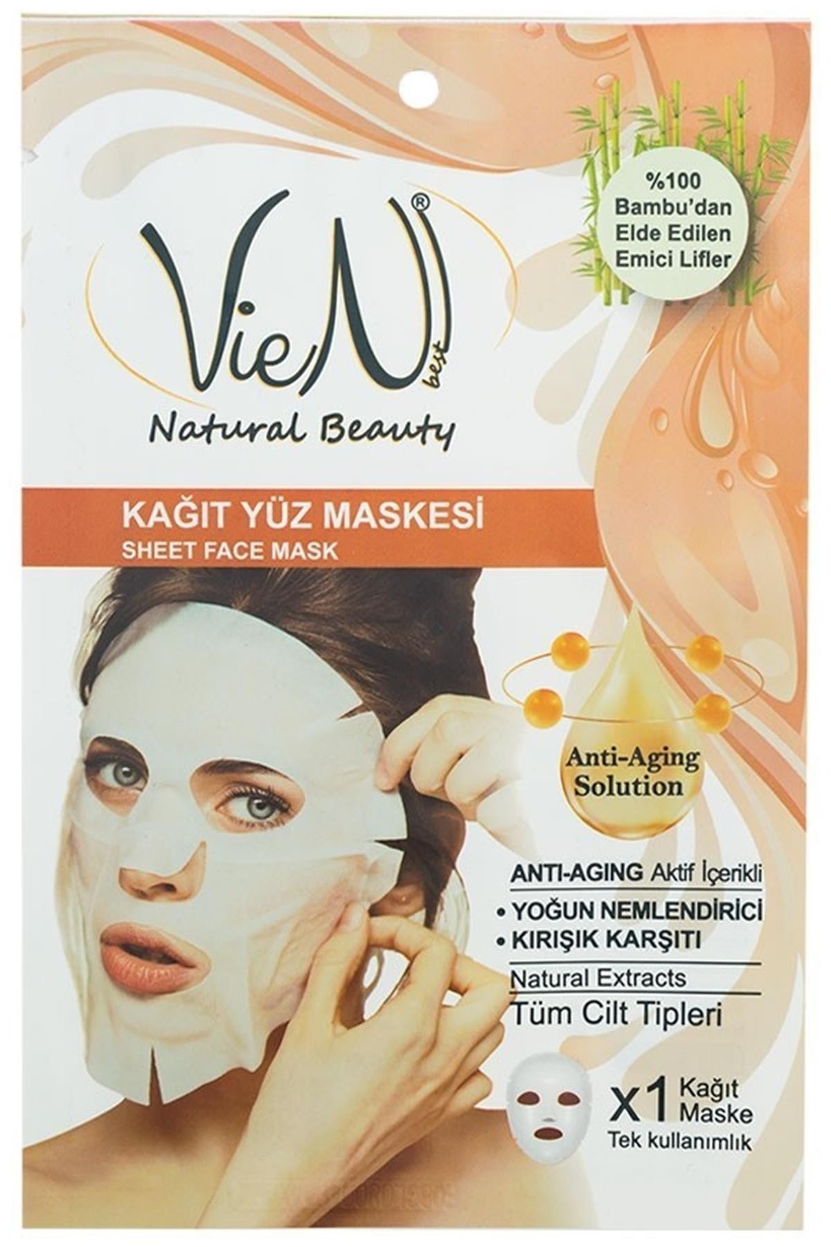 Vien Nemlendirici Yüz Maskesi