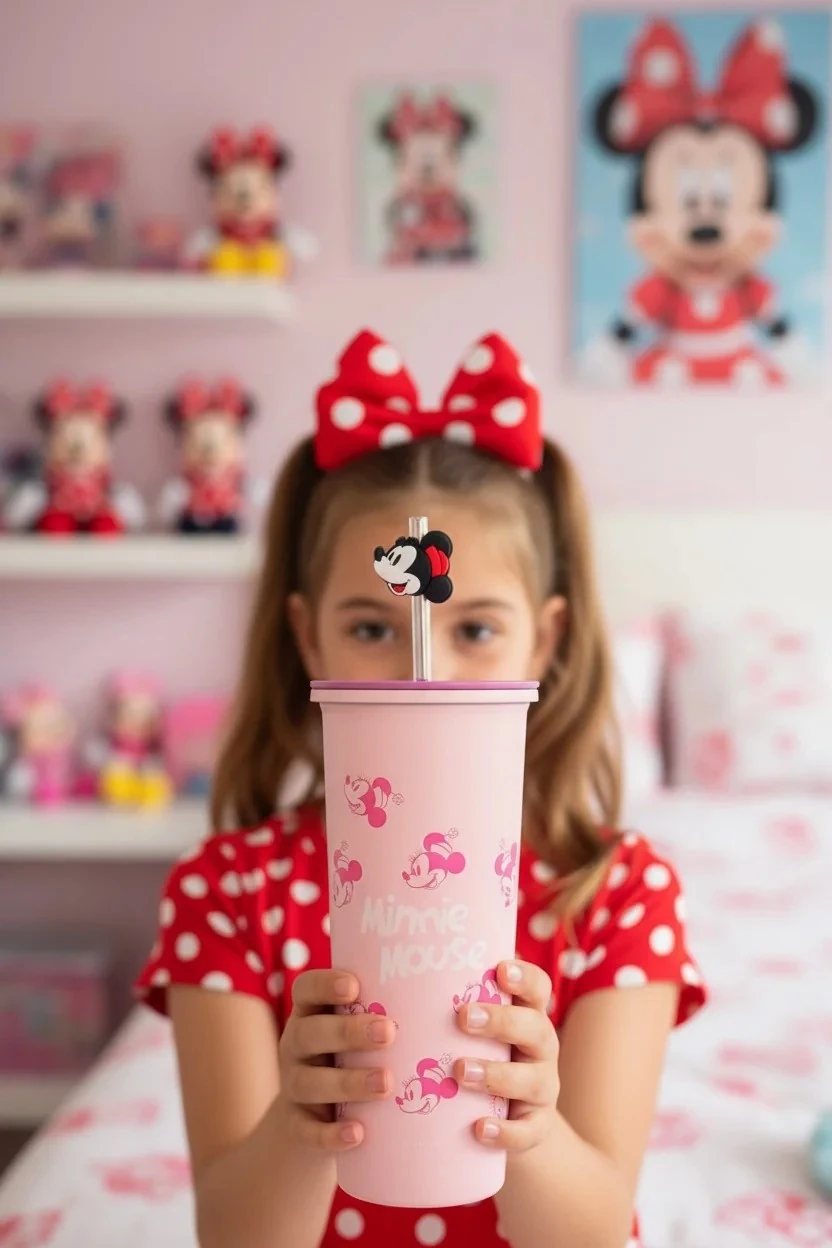 Disney Mickey Mouse Lisanslı Paslanmaz Çelik Su Kabı (800ML)