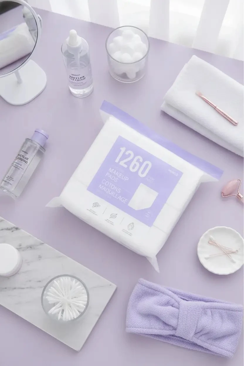 Miniso Lisanslı Soft Series Makyaj Pamuğu 1260’lı – Uzun Süreli Bakım