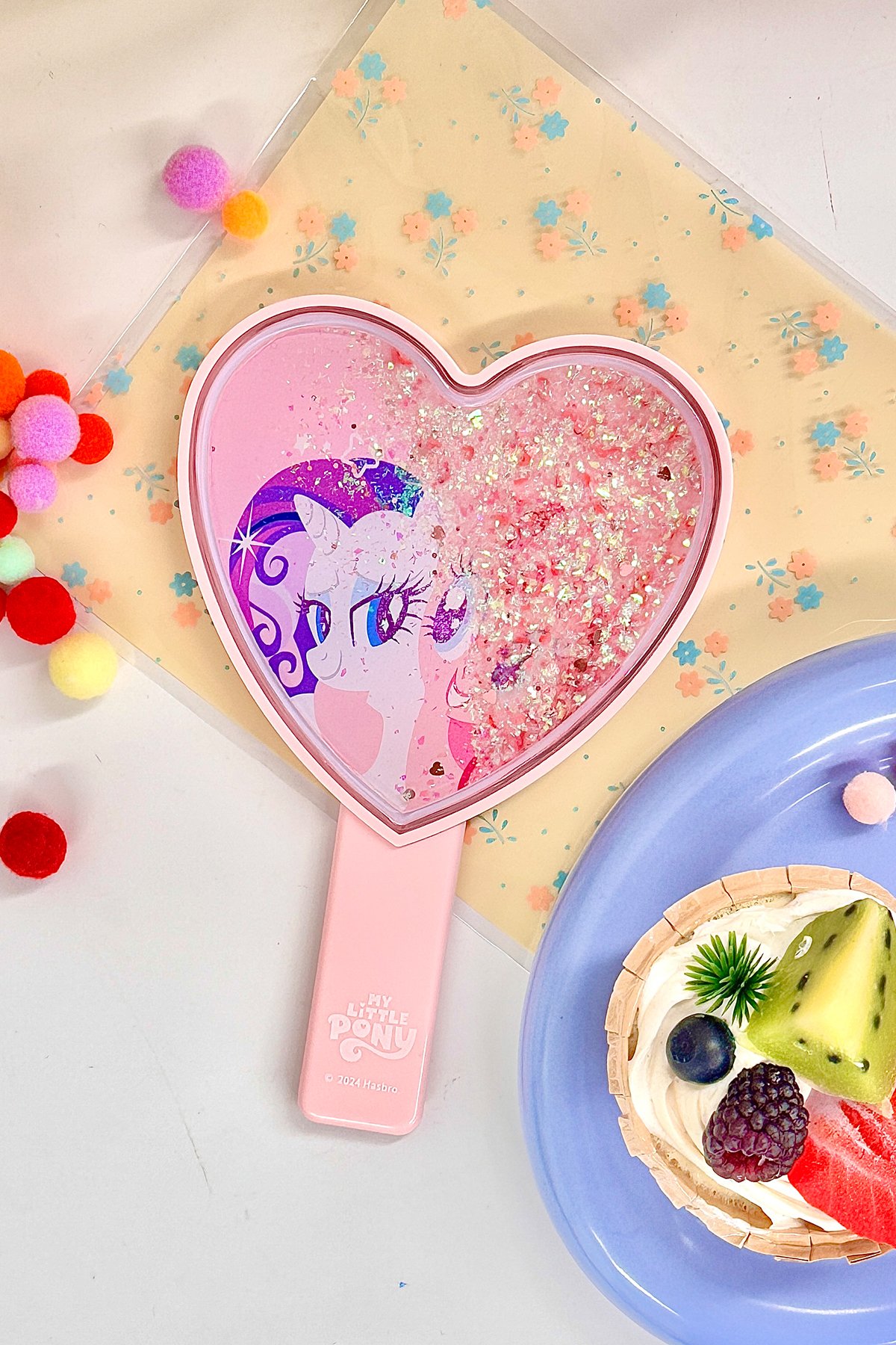 My Little Pony Lisanslı Kalp Şekilli El Aynası