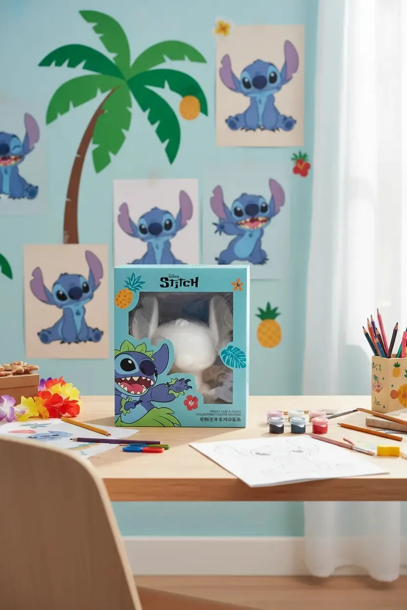 Disney Lilo&Stitch Lisanslı Figürlü Boyama Seti
