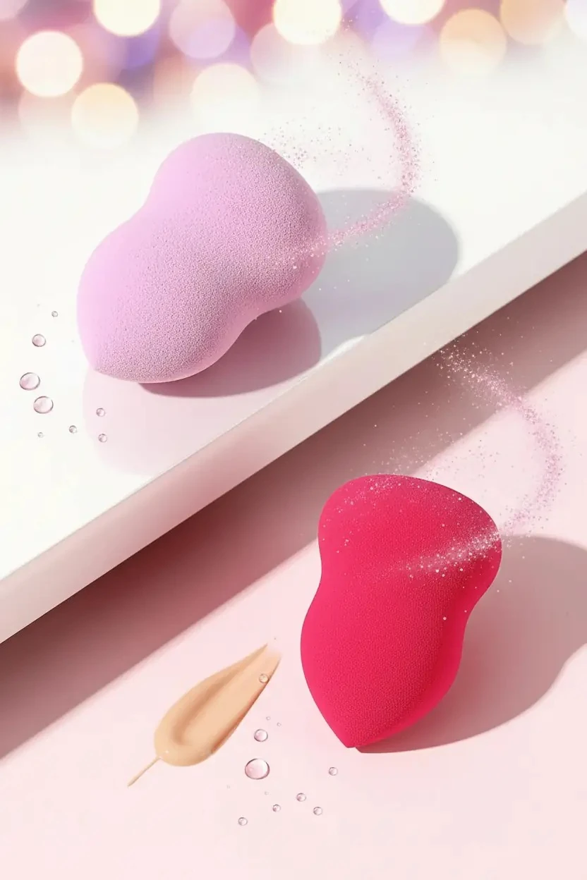 Miniso Lisanslı Yumuşak Makyaj Süngeri 2 Renk – Pürüzsüz Uygulama Beauty Blender