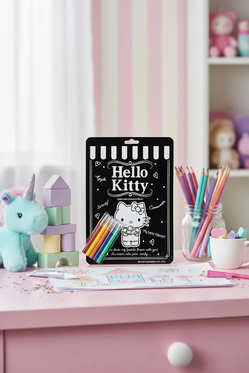 Sanrio Lisanslı  Hello Kitty Ve Arkadaşları Boyama Seti (2 Çeşitli Model)(A)