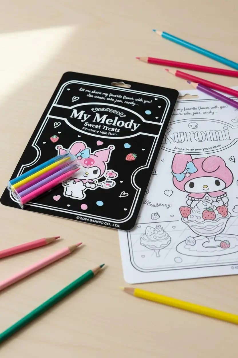 Sanrio Lisanslı  Hello Kitty Ve Arkadaşları Boyama Seti (2 Çeşitli Model)(B)