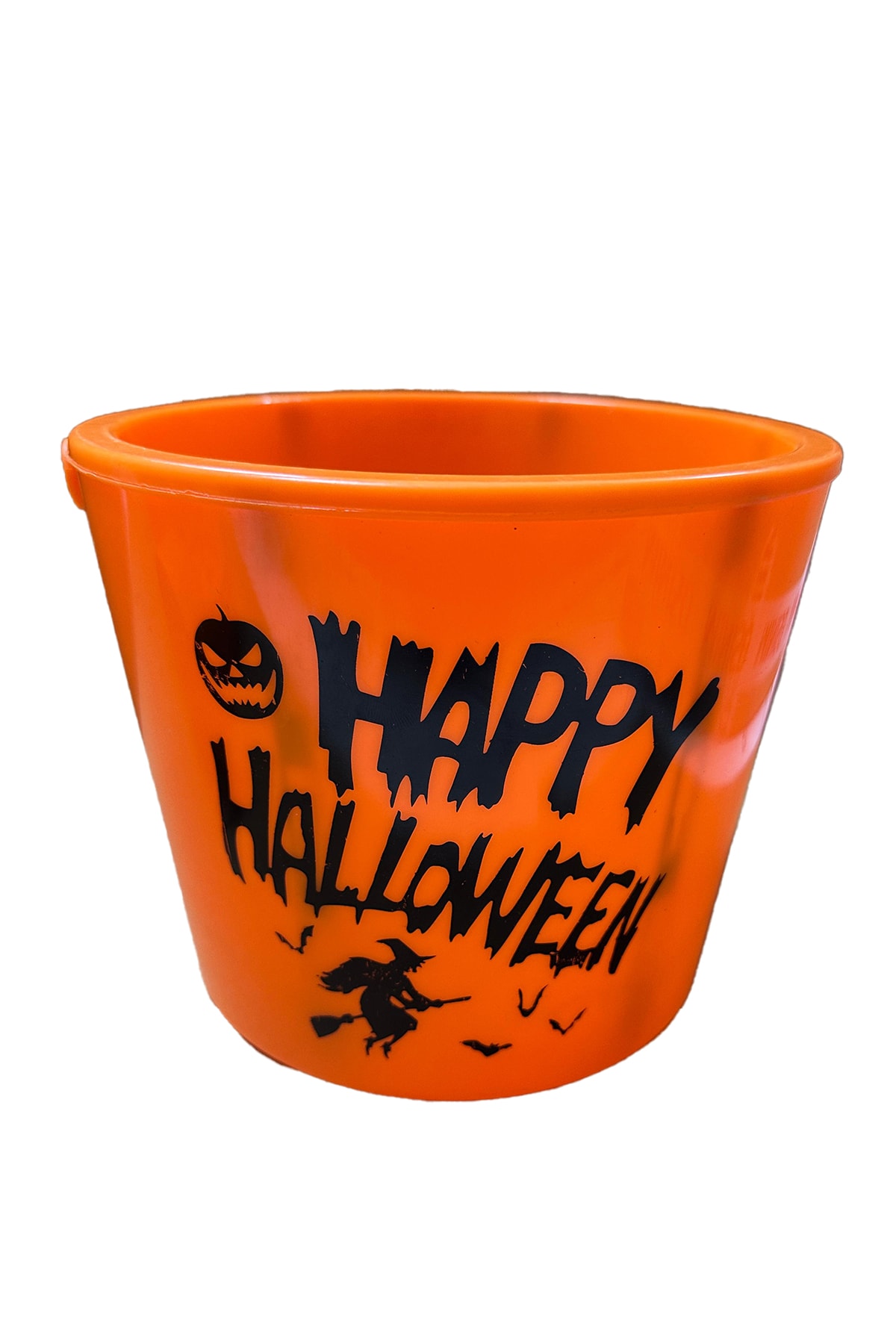 Halloween Gövdesi Işıklı Turuncu Kova