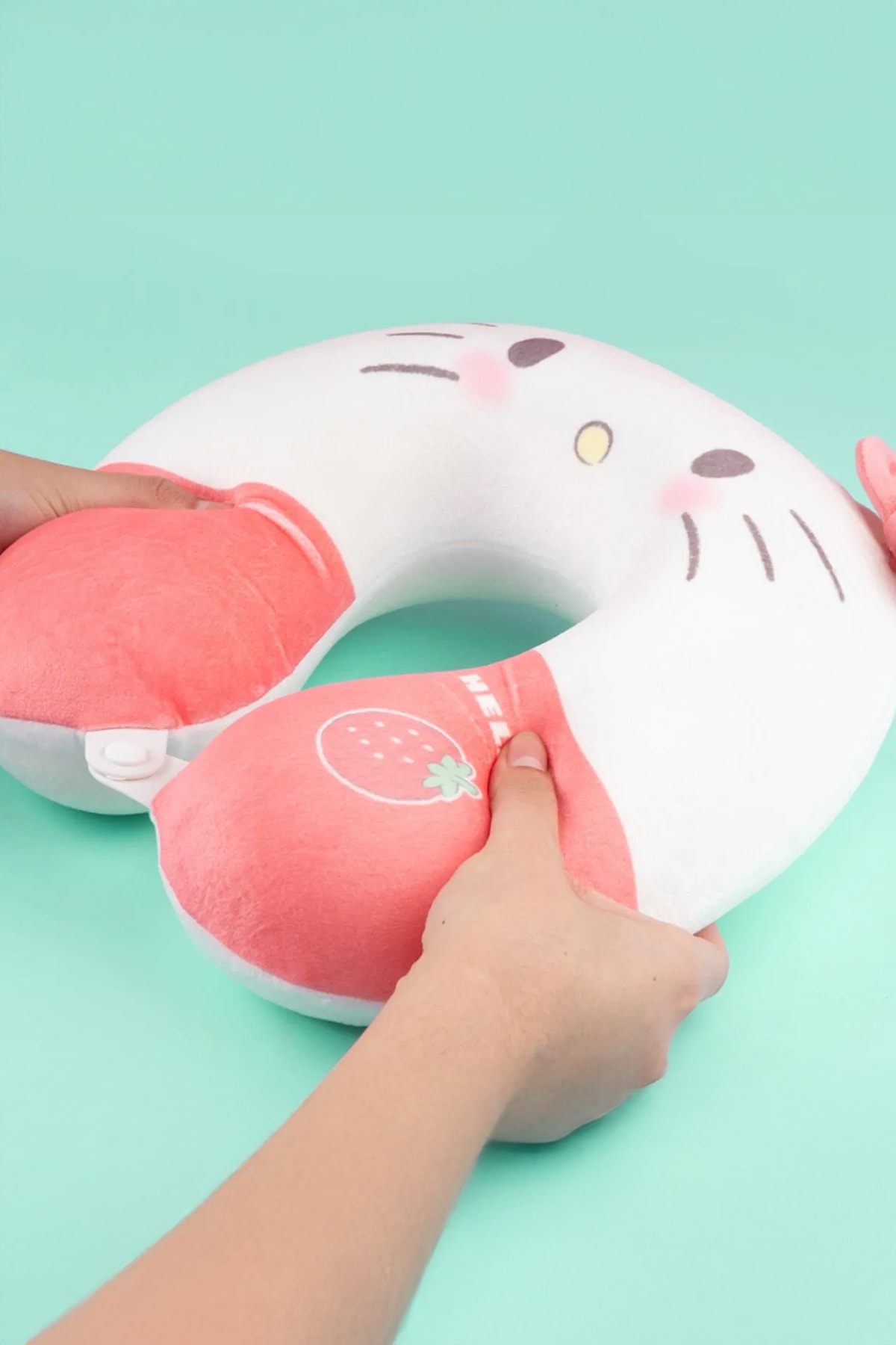 Sanrio Lisanslı Hello Kitty Boyun Yastığı (Outlet)