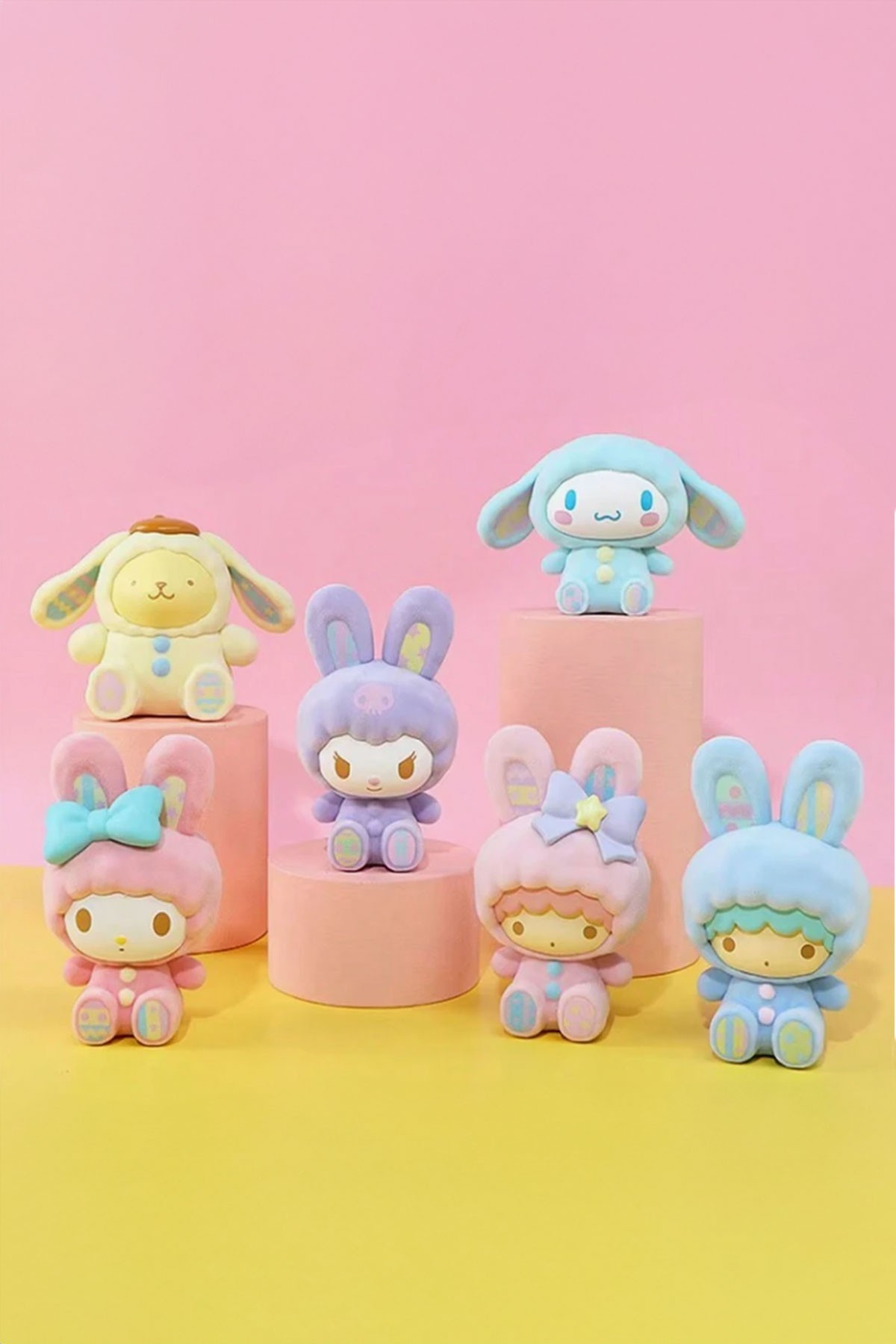 Sanrio Lisanslı Tavşan Serisi Sürpriz Figürlü Kutu Blind Box