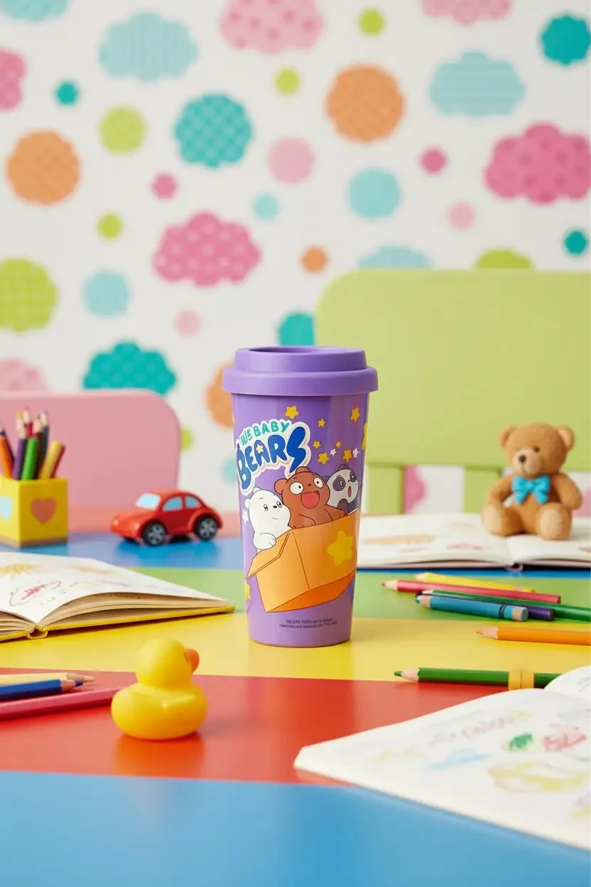 We Baby Bears Lisanslı Plastik Şişe - 520ml