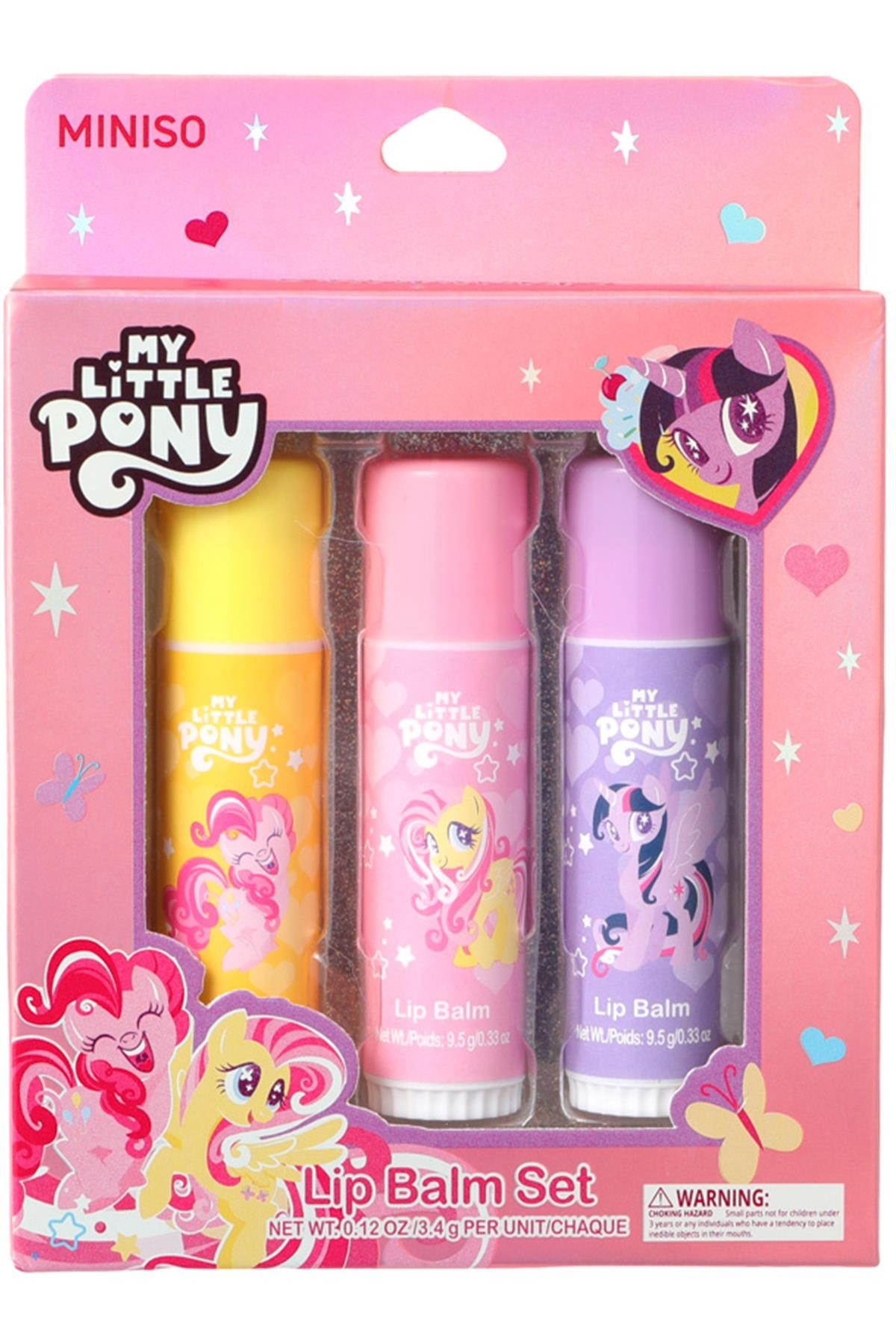 My Little Pony Lisanslı 3'lü Lip Balm Seti