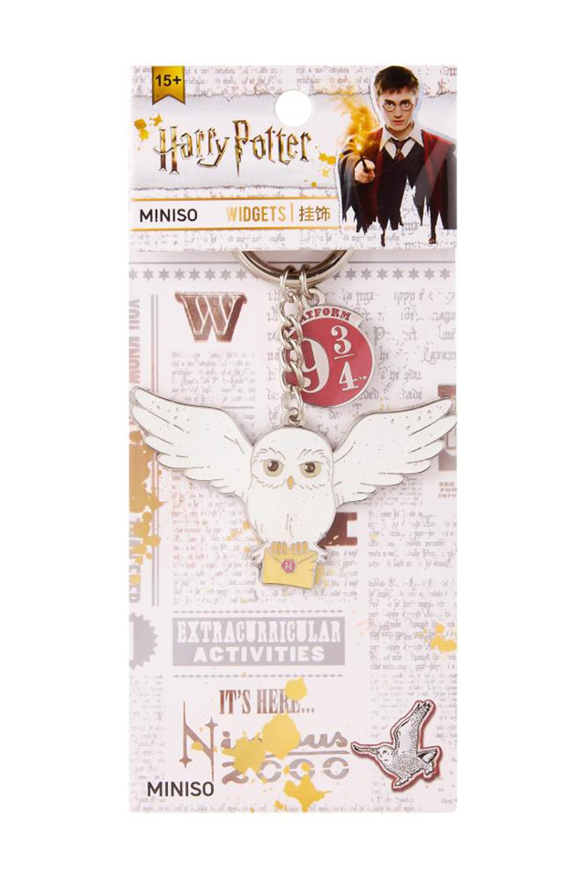 Harry Potter Lisanslı Hedwig Figürlü Anahtarlık