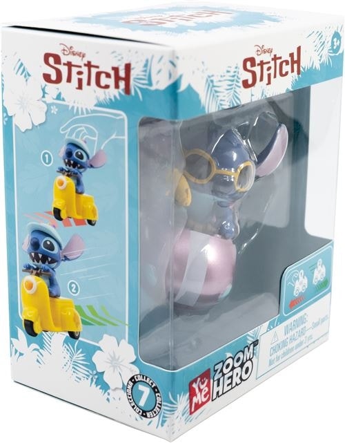 Yume Zoom Hero Stitch Çek Bırak Araba Figür