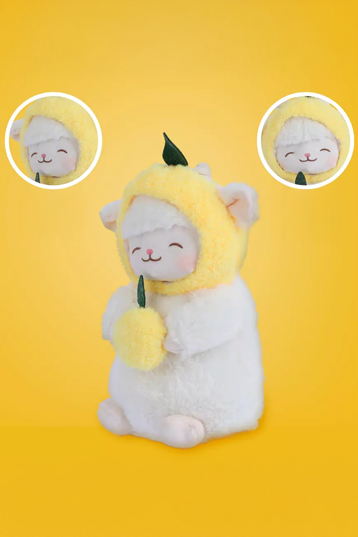 Kuzu Baa Serisi Peluş Oyuncak - Limon