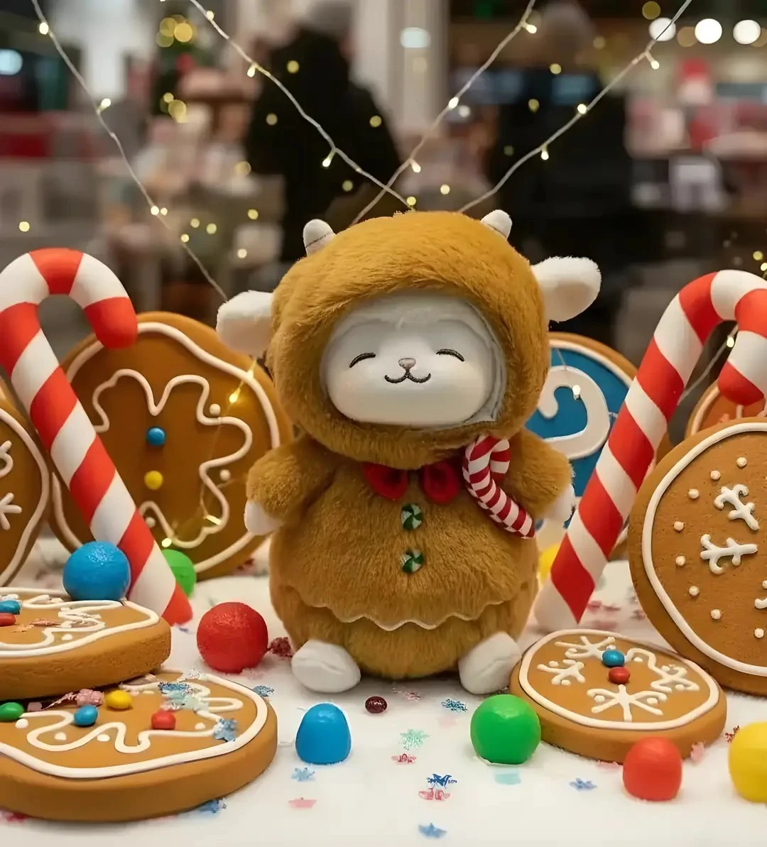 Mini Family Kuzu Baa Serisi Peluş Oyuncak - Ren Geyiği