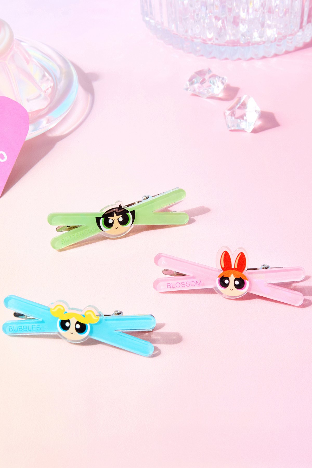 Powerpuff Girls Lisanslı Toka Seti (3 Adet)