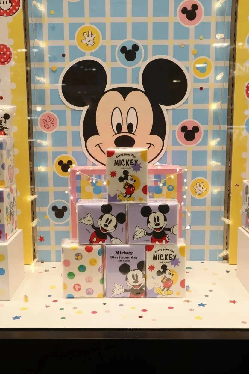 Disney 100.Yıl Lisanslı Kokulu Kağıt Mendil 7Yp. 12'li Paket