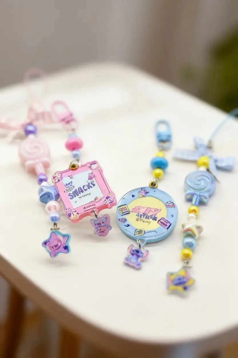 Disney Lilo & Stitch Lisanslı Parti Serisi Çerçeve Figürlü Anahtarlık